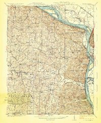 Altenburg 1925 topographic map thumbnail