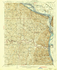 Altenburg 1925 topographic map thumbnail