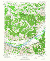 Augusta 1948 topographic map preview