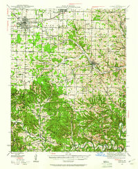 Aurora 1942 topographic map thumbnail