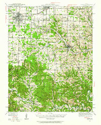 Aurora 1942 topographic map preview