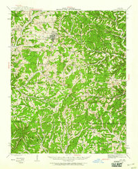 Ava 1942 topographic map thumbnail