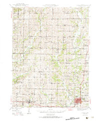Bethany 1948 topographic map thumbnail
