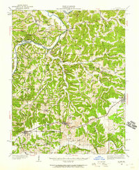 Bland 1934 topographic map thumbnail