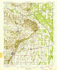 Bloomfield 1934 topographic map thumbnail