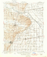 Bloomfield 1934 topographic map preview