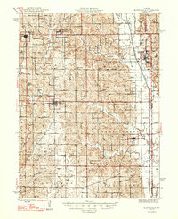 Blythedale 1947 topographic map thumbnail