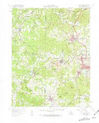 Bonne Terre 1958 topographic map thumbnail