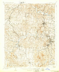 Bonne Terre 1905 topographic map thumbnail