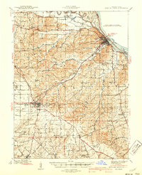 Bowling Green 1940 topographic map thumbnail