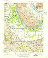 Brussels 1939 topographic map thumbnail