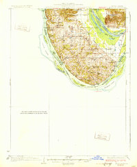 Brussels 1931 topographic map thumbnail