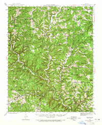 Buckhart 1943 topographic map thumbnail