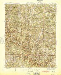 Buckhart topographic map thumbnail