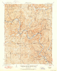 Cardareva 1928 topographic map thumbnail