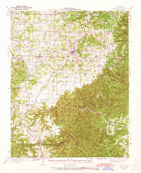 Cassville 1937 topographic map thumbnail