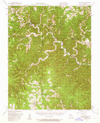 Cedargrove 1951 topographic map thumbnail