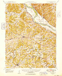 Centertown topographic map thumbnail