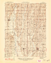Chula 1947 topographic map thumbnail