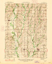 Chula 1947 topographic map thumbnail