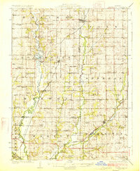 Clarksdale 1925 topographic map thumbnail