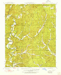 Coldwater 1949 topographic map thumbnail