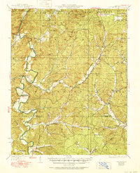 Coldwater 1930 topographic map thumbnail
