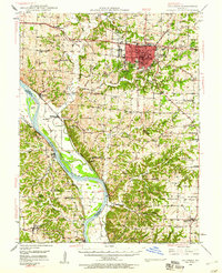 Columbia 1948 topographic map thumbnail