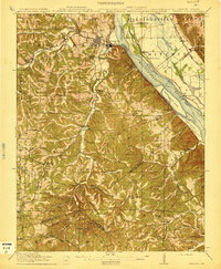 Crystal City 1915 topographic map thumbnail