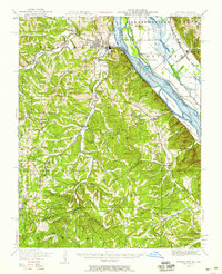 Crystal City topographic map thumbnail