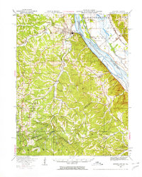 Crystal City 1949 topographic map thumbnail