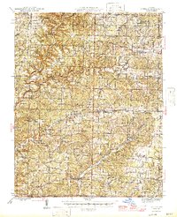 Cureall topographic map thumbnail