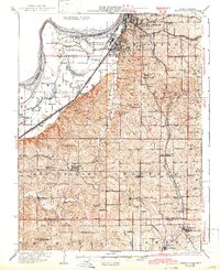 Dearborn 1927 topographic map thumbnail