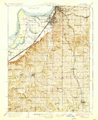Dearborn 1927 topographic map thumbnail