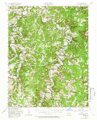 Drynob 1954 topographic map thumbnail
