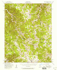 Edgar Springs 1954 topographic map thumbnail