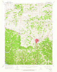 Eldon 1960 topographic map thumbnail