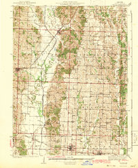 Elmer 1942 topographic map thumbnail