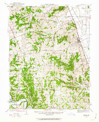 Elsberry 1934 topographic map thumbnail