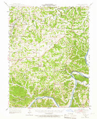 Eugene 1948 topographic map preview