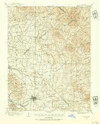 Farmington 1904 topographic map thumbnail