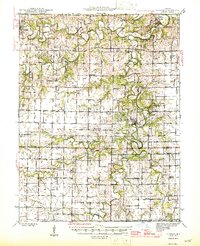 Florida 1945 topographic map thumbnail