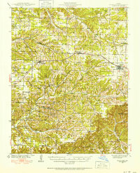 Fordland 1939 topographic map thumbnail
