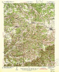 Fordland 1942 topographic map thumbnail