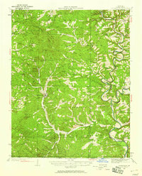 Gainesville 1934 topographic map thumbnail