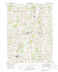 Galt 1946 topographic map preview