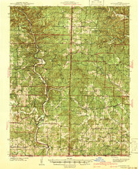 Gatewood 1941 topographic map thumbnail