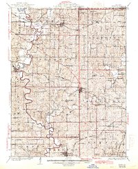 Gower 1925 topographic map preview