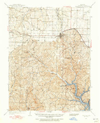 Gravois Mills 1949 topographic map thumbnail