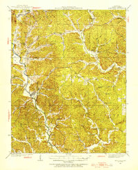 Greenville 1934 topographic map thumbnail